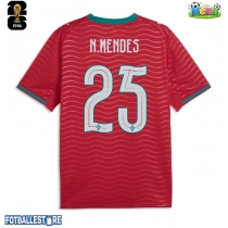 Portugal Nuno Mendes #25 Hjemmedrakt VM 2026 Kortermet